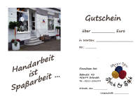 GUTSCHEIN / ONLINE   20 €