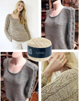 STRICK-ANLEITUNG /  PULLOVER "ALESSIA"