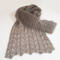 STRICK-ANLEITUNG / SCHAL MIT AYOURMUSTER - SILKHAIR