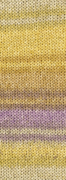 GOMITOLO SELEZIONE 2 2006-lilac/antique violet/ yellow/ mustard/ sand beige