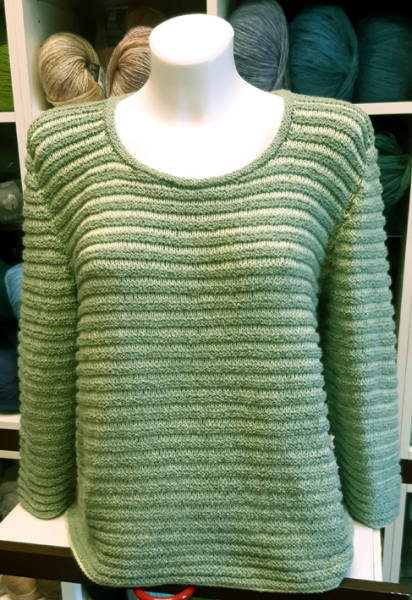 STRICK-ANLEITUNG /  PULLOVER "RICCIO & CAMPO"