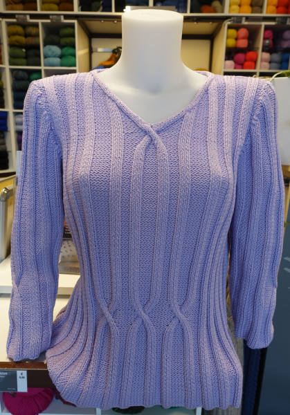 KNITTING-INSTRATIONS /  SWEATER "PROMESSA"