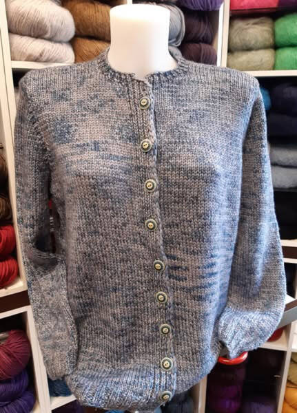 STRICK-ANLEITUNG /  JACKE "VINTAGE CHUNKY"