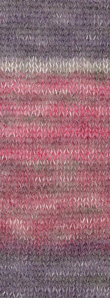 435  - Pink/Bordeaux/Hellgrau/Grauviolett