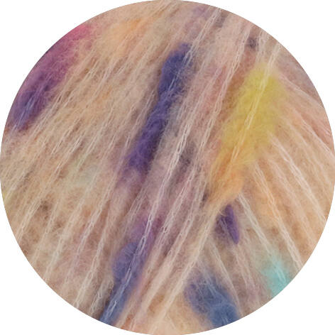 01 - Pfirsich/Blau/Gelb/Orange/Flieder