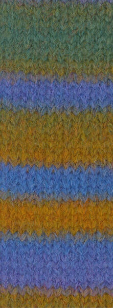 14 - Violett/Veilchenblau/Moosgrün/Khaki/Ocker