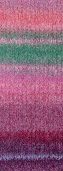 107 - Mauve/Nelke/Pink/Jadegrün/Grau-/Weinrot/Brombeer/Veilchenblau