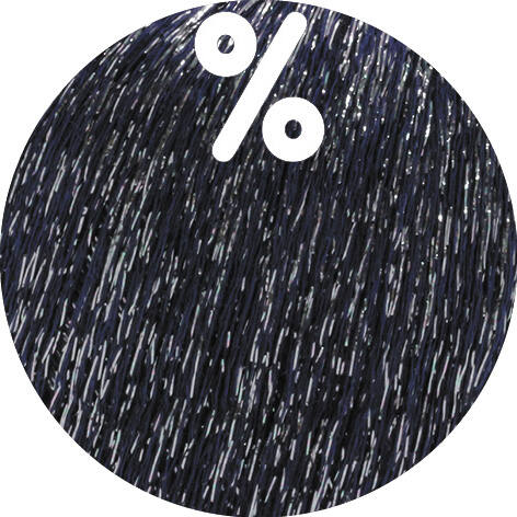 12*- Nachtblau/Silber