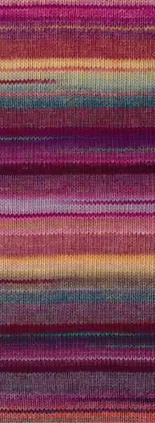 237 - Zartgelb/Apricot/Grau/Rosa/Lila/Erika/Fuchsia/Aubergine