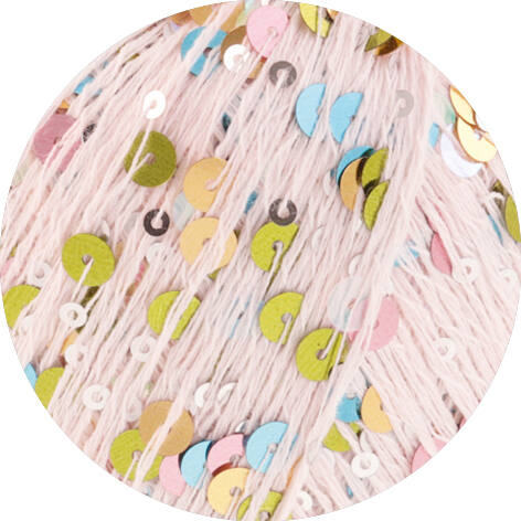 12 - light pink/pastel multicolored