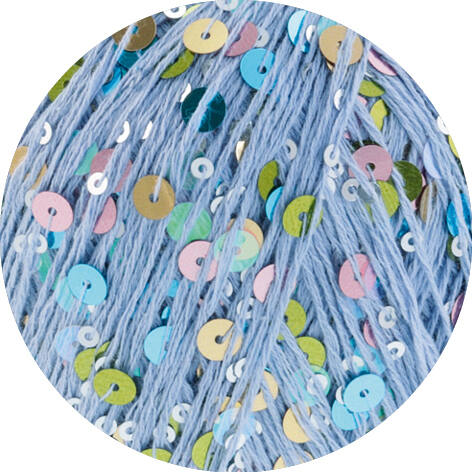 20 - lightblue/ pastel multicolered
