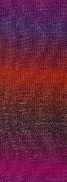 4029 - Burgund/Schwarzrot/Rotviolett/Purpur/Blauviolett/ Dunkelblau/Rostrot/Terrakotta