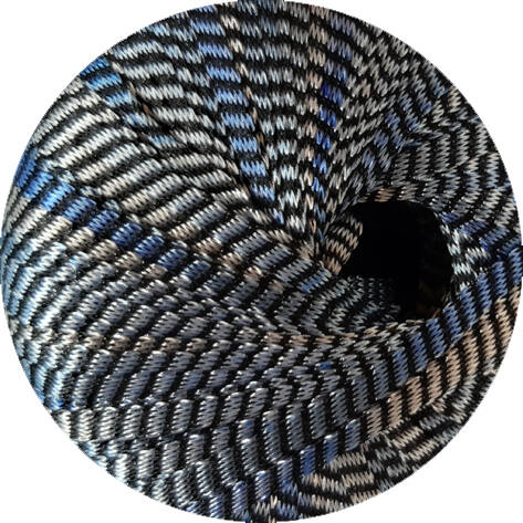34 - Blau meliert