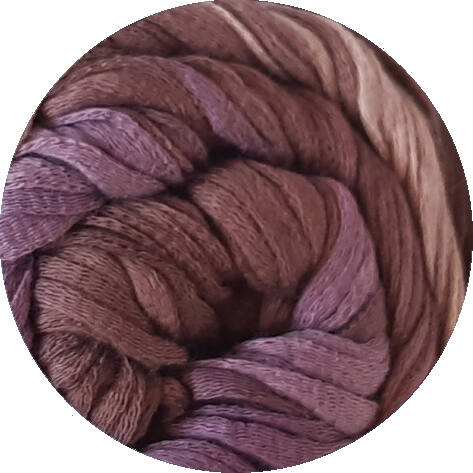 045 - Aubergine/Altrosa/Braun