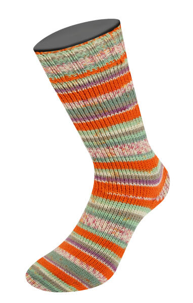 3053 - Orangerot/Hellgrün/Rohweiß/Graubeige/Lila/Rot/Grüngrau