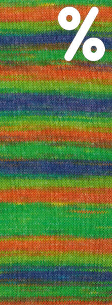 102*- Orange/Grün/Gelbgrün/Blauviolett/Graubraun